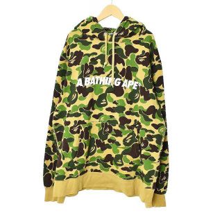 アベイシングエイプ(A BATHING APE)のA BATHING APE CAMO PULLOVER HOODIE パーカー(パーカー)