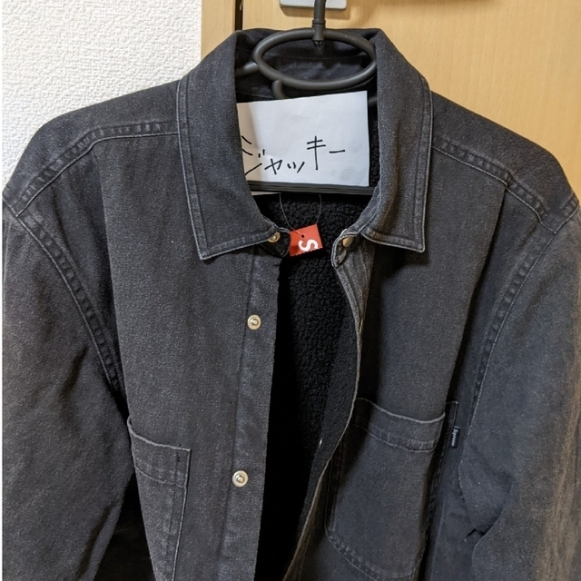 Supreme(シュプリーム)のSupreme Sherpa Lined Denim Shirt 裏ボアデニム メンズのジャケット/アウター(フライトジャケット)の商品写真