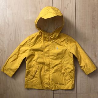 ポロラルフローレン(POLO RALPH LAUREN)のポロ ラルフローレン キッズ　レインコート　黄色　18M 85/52(コート)