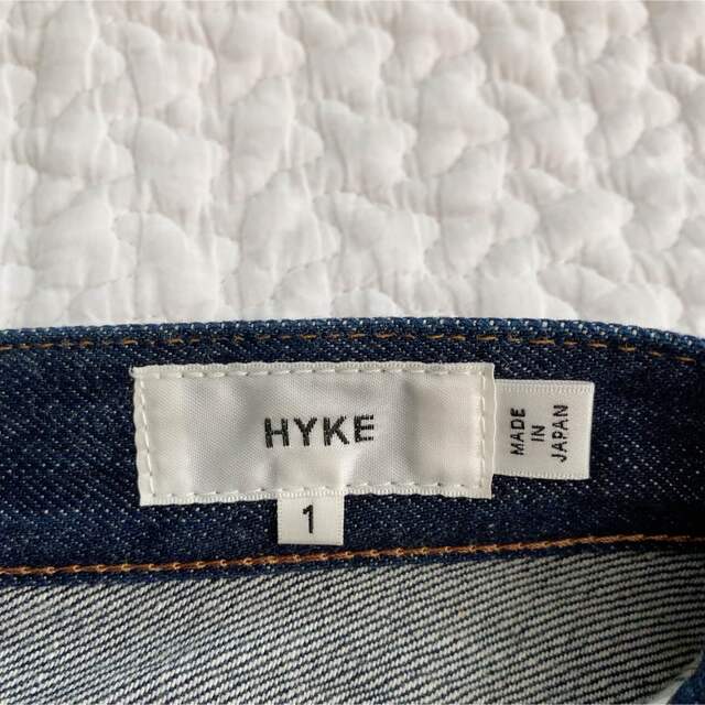 HYKE(ハイク)のHYKE デニムスカート　サイズ1 レディースのスカート(ひざ丈スカート)の商品写真