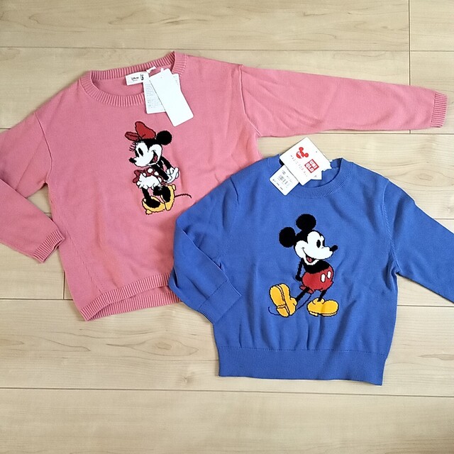 ディズニー ミッキー ミニー セーター 120 100 ニット | フリマアプリ ラクマ