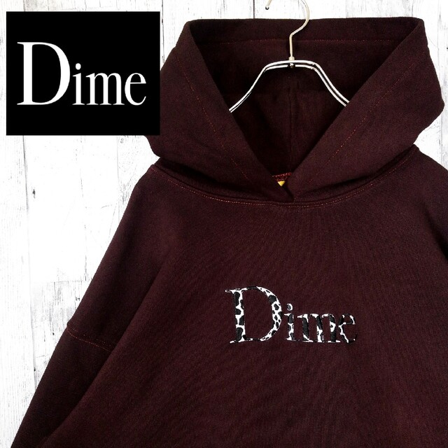 Dime(ダイム)》クラシックロゴ刺繍 プルオーバーパーカー 【驚きの値段