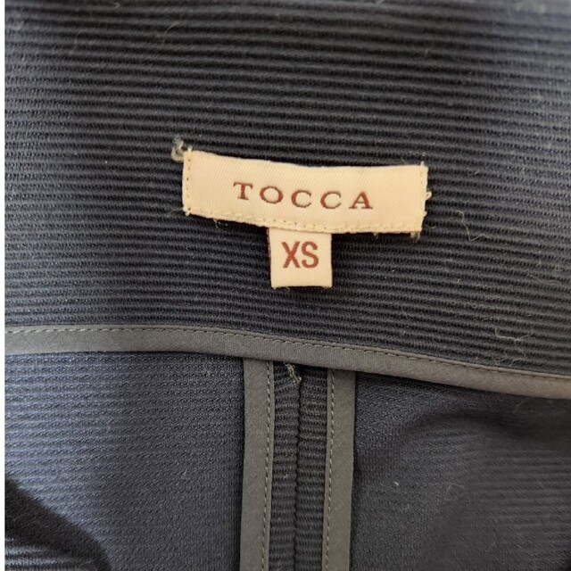 TOCCA(トッカ)のTOCCA 洗えるジャケット　ネイビー レディースのジャケット/アウター(ノーカラージャケット)の商品写真