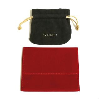 ブルガリ(BVLGARI)のBVLGARI & Cartier◆ジュエリーポーチ保存袋2点セット(ショップ袋)