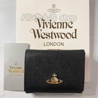 ヴィヴィアンウエストウッド(Vivienne Westwood)のVivienne Westwood  三つ折り財布 ミニウォレット ブラック(財布)