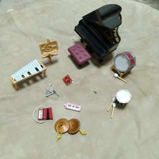 エポック(EPOCH)の【超レア・ほぼ新品・欠品なし】シルバニア＊にぎやか音楽会セット＊ドレミファ音楽会(キャラクターグッズ)