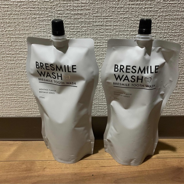 BRESMILE ブレスマイルウォッシュ2つ - 口臭防止/エチケット用品 BRESMILE ブレスマイルウォッシュ2つ - 口臭防止/エチケット用品
