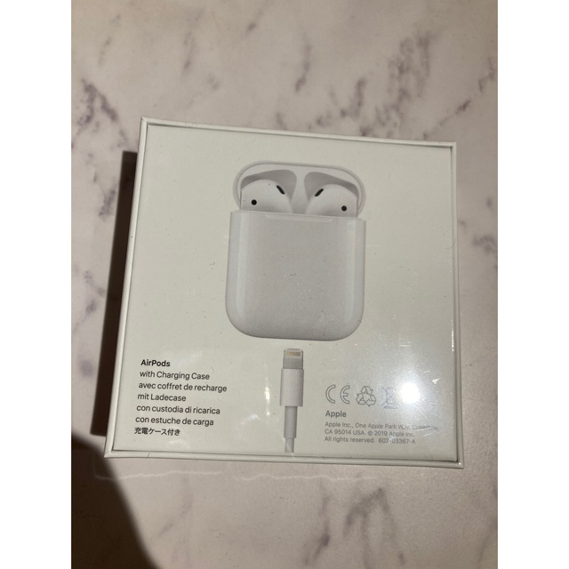 【新品 未開封】Apple純正AirPods 第2世代MV7N2J/A