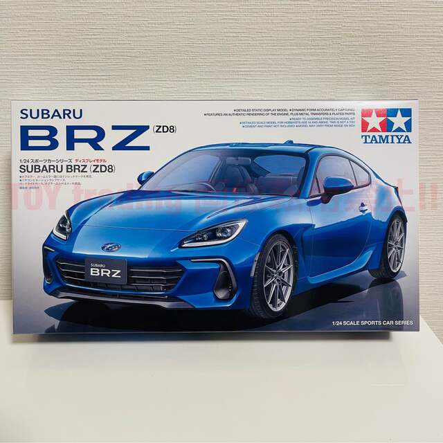 スバル(スバル)のタミヤ模型 スバル BRZ ZD8 1/24 SUBARU プラモデル エンタメ/ホビーのおもちゃ/ぬいぐるみ(模型/プラモデル)の商品写真