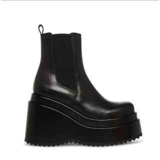 スティーブマデン(Steve Madden)のsteve madden 厚底チェルシーブーツ　JESSE ブラック(ブーツ)