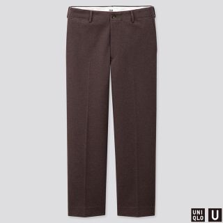 ユニクロ(UNIQLO)のUNIQLO U ユニクロユー ワイドフィットストレートジャージーパンツ73新品(スラックス)