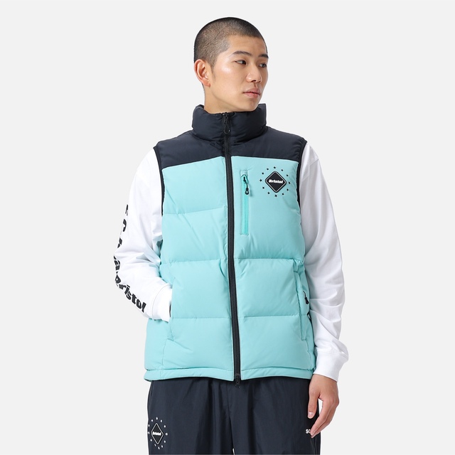 fcrb REVERSIBLE DOWN VEST リバーシブル　ダウンベスト