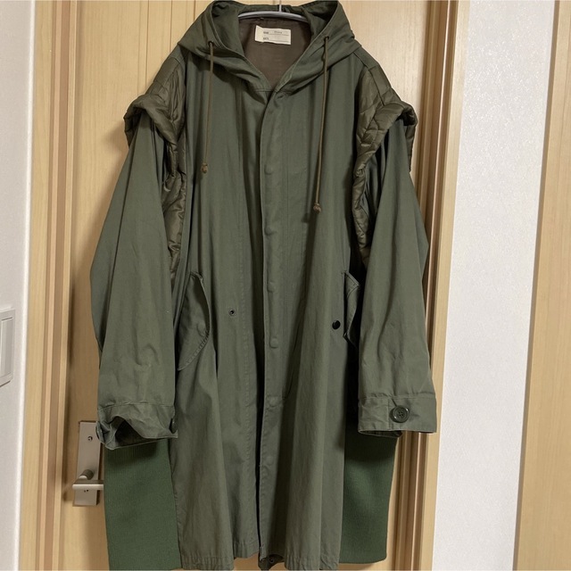 77CIRCA(ナナナナサーカ)の77circa M-51 parka リメイク モッズコート カーキ レディースのジャケット/アウター(モッズコート)の商品写真