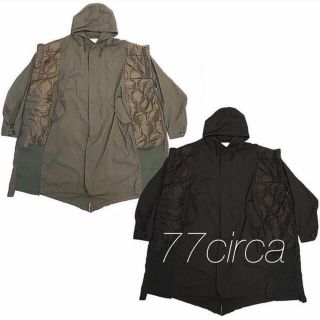 ナナナナサーカ(77CIRCA)の77circa M-51 parka リメイク モッズコート カーキ(モッズコート)