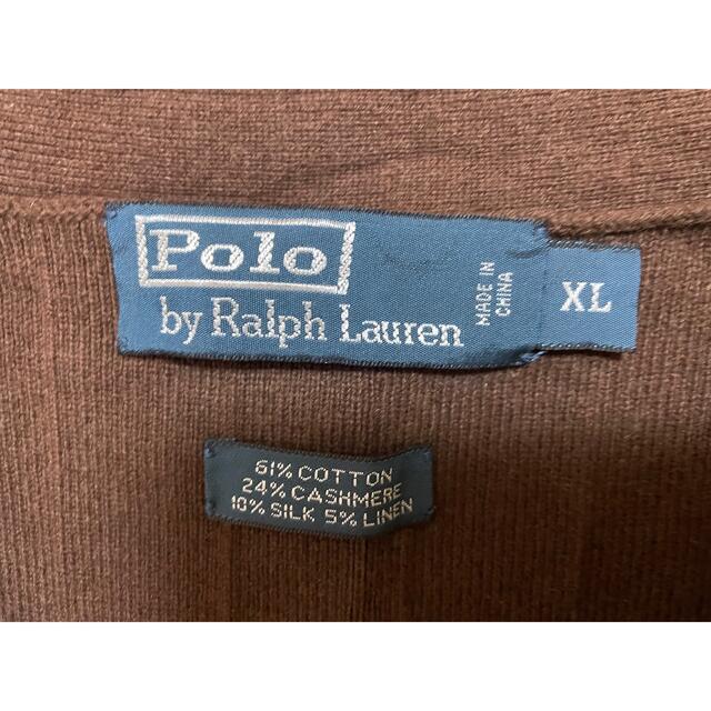 POLO RALPH LAUREN(ポロラルフローレン)のラルフローレン　ベスト　ニット　XL メンズのトップス(ベスト)の商品写真