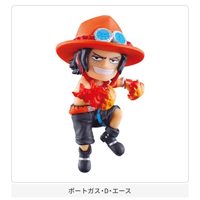 ONE PIECE(ワンピース)のワンピの実 エース 第三海戦　エース エンタメ/ホビーのおもちゃ/ぬいぐるみ(キャラクターグッズ)の商品写真