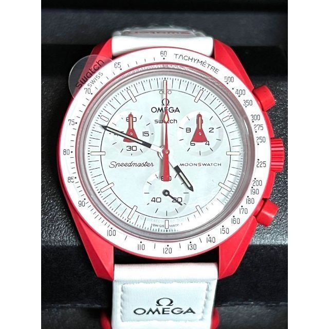 ラウンド・ 【新品未使用】Swatch x Omega MISSION TO MARS ください