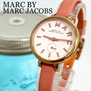 マークジェイコブス(MARC JACOBS)の540 マークジェイコブス時計　レディース腕時計　ピンク　オレンジ　シンプル(腕時計)