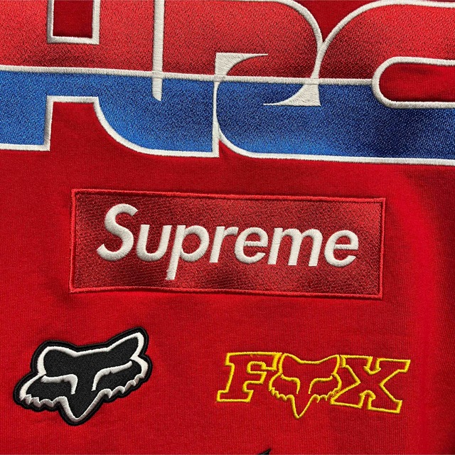 値下げXL Supreme Honda Fox Racing Crewneck