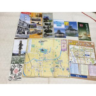 松本蕎麦マップ、松本町歩きマップ、松本グルメ&お散歩マップ、国宝松本城など(地図/旅行ガイド)