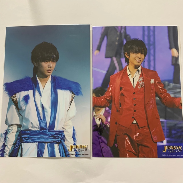 永瀬廉 ステフォ 2枚 JOHNNYS' World 2015-2016  エンタメ/ホビーのタレントグッズ(アイドルグッズ)の商品写真