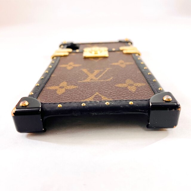 LOUIS VUITTON(ルイヴィトン)のルイヴィトン　アイトランク　iPhone XS X モノグラム　スマホケース スマホ/家電/カメラのスマホアクセサリー(iPhoneケース)の商品写真