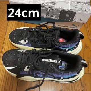PUMA - PUMA スーパーマリオコラボ バッシュ 24cmの通販 by てで
