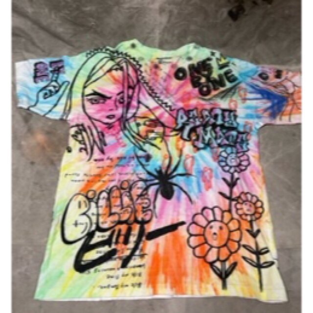 56cm袖丈READYMADE Billie Eilish Kaikai Kiki Tシャツ