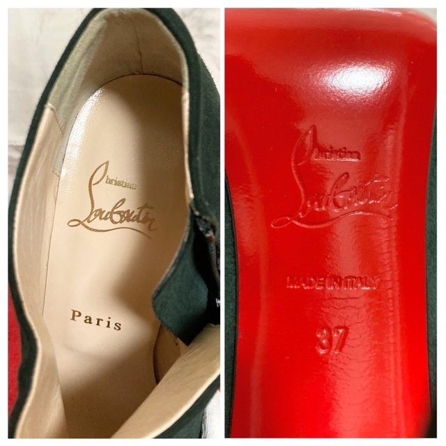 激安大放送 【新品同様〜極美品】Christian Louboutin「Miss 120