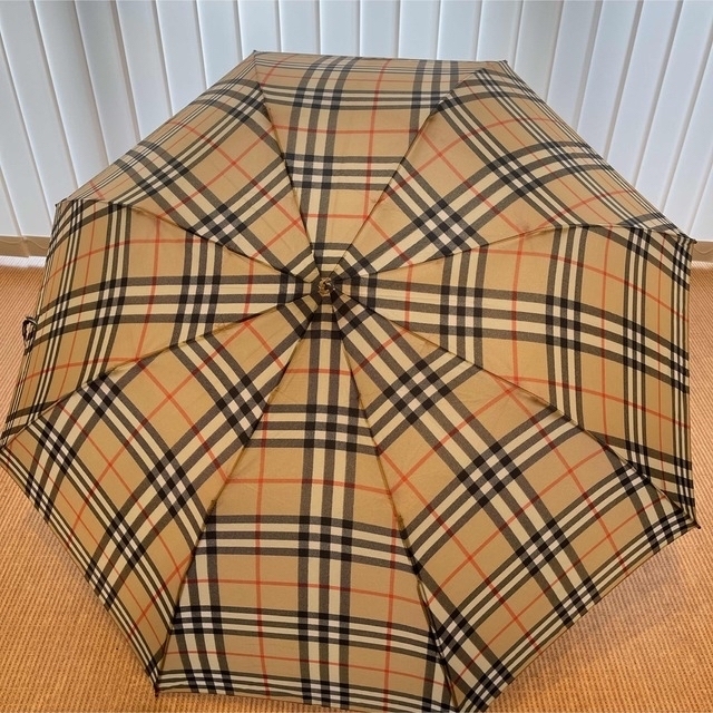 BURBERRYバーバリーノバチェック 折りたたみ傘 チェック柄 アンブレラ