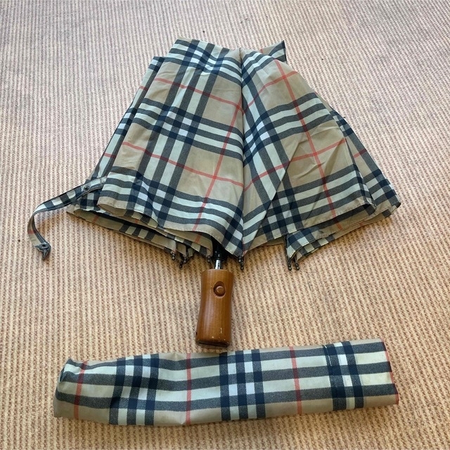 ☆バーバリー☆折りたたみ傘☆BURBERRY☆折り畳み傘☆新品未使用☆ - 傘 ☆バーバリー☆折りたたみ傘☆BURBERRY☆折り畳み傘☆新品未使用☆ - 傘