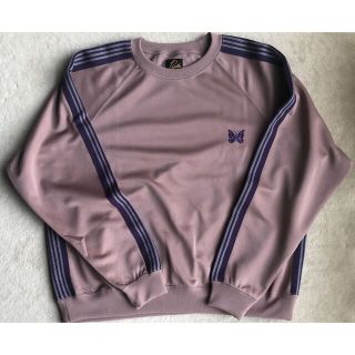 ニードルス(Needles)のNEEDLES TRACK CREW NECK SHIRT taupe M(スウェット)