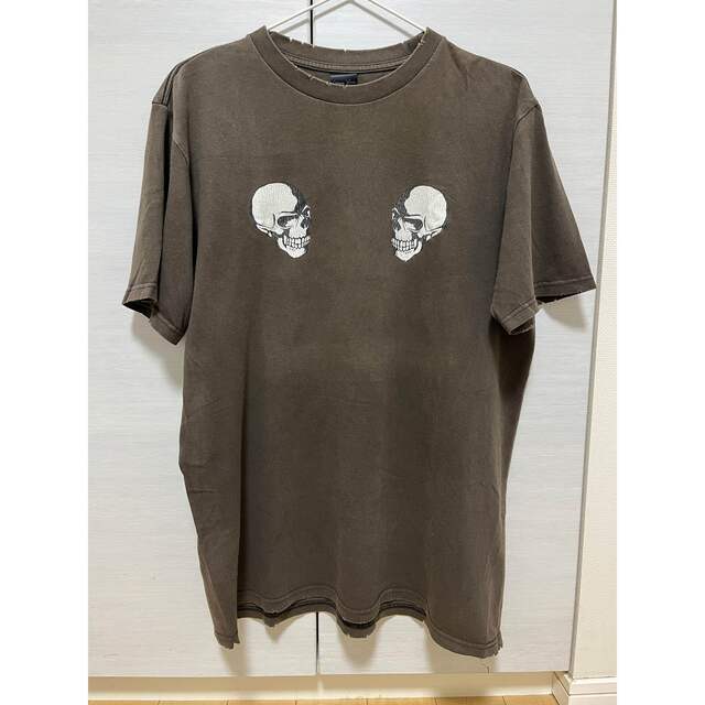 逸品】 NUMBER N INE グランジスカルTシャツ ブラック サイズ4 宮下
