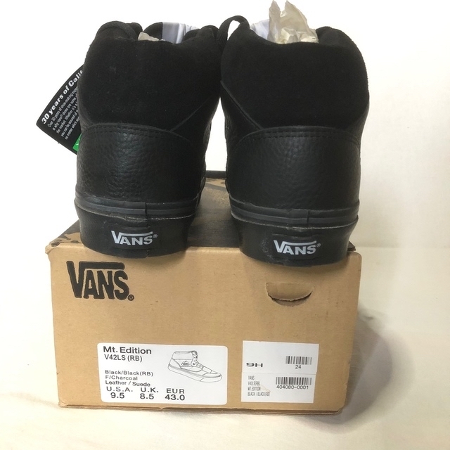 USA VANS レザー24.5cm