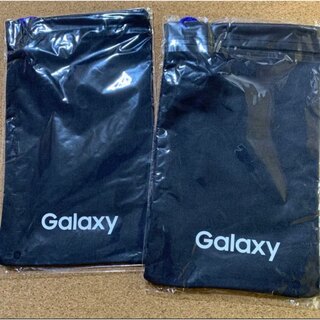ギャラクシー(Galaxy)のGalaxyロゴ入りスマホポーチ 【新品未使用未開封】2個セット(Androidケース)