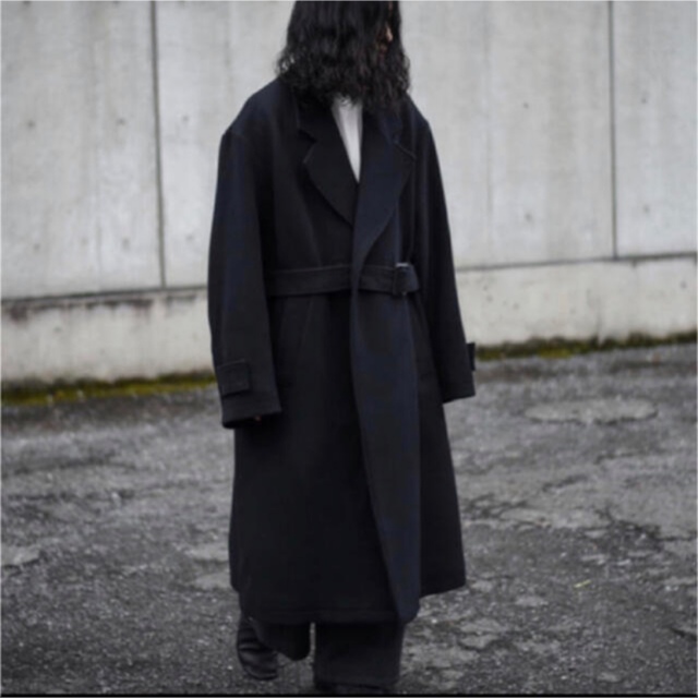 希少 stein LAY CHESTER COAT DARK NAVY L neuroinstituto.com.br