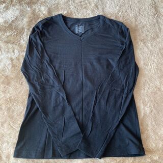 ムジルシリョウヒン(MUJI (無印良品))の無印　MUJI Tシャツ　M ブラック(Tシャツ(長袖/七分))
