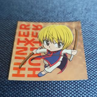 HUNTER × HUNTER  ﾄﾞｯｷﾘﾃｸｽﾁｬｰ  ステッカー(キャラクターグッズ)