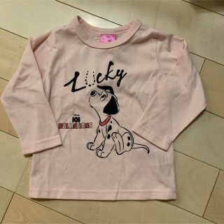 ディズニー(Disney)の⭐︎新品　101匹わんちゃん　ロンT 長袖Tシャツ　95 ピンク(Tシャツ/カットソー)