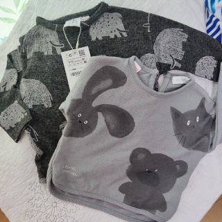 ザラキッズ(ZARA KIDS)のるる様専用 ZARAベビー トップス2点(シャツ/カットソー)