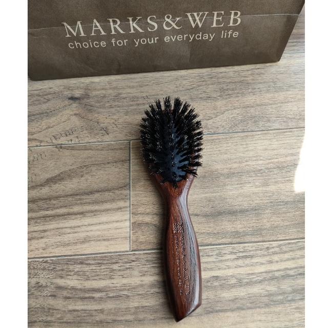 MARKS&WEB(マークスアンドウェブ)のmarks &web ウッドブラシs コスメ/美容のヘアケア/スタイリング(ヘアブラシ/クシ)の商品写真