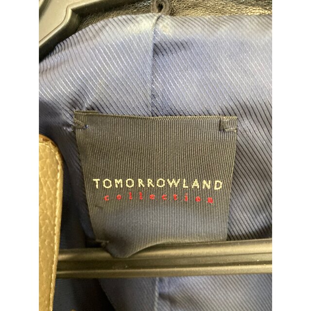 TOMORROWLAND(トゥモローランド)の中古品　トゥモローランド　革ジャン　羊革 レディースのジャケット/アウター(ライダースジャケット)の商品写真