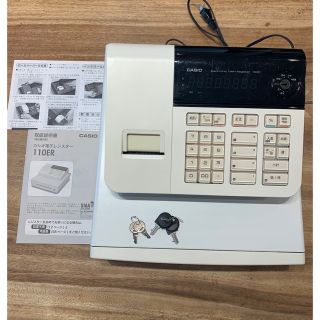 カシオ(CASIO)のカシオ　レジスター　110ER(店舗用品)