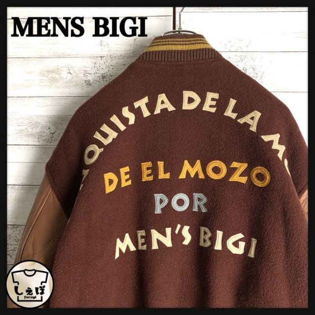 最安値】 MEN'S BIGI - 【80's当時物】メンズビギ☆アーチロゴ定番
