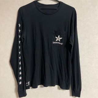 クロムハーツ(Chrome Hearts)のクロムハーツ　ロンT CRHOMEHEARTS  ブラック　黒(Tシャツ/カットソー(七分/長袖))