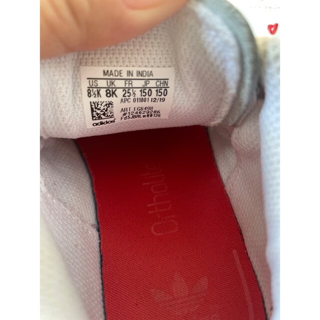 adidas(アディダス)の美品スタンスミス♡ ハートの刺繍　おまけにGAPスニーカー キッズ/ベビー/マタニティのキッズ靴/シューズ(15cm~)(スニーカー)の商品写真