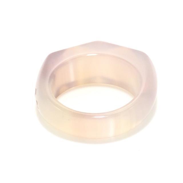 agete(アガット)のagete(アガット) リング - プラスチック 白 レディースのアクセサリー(リング(指輪))の商品写真