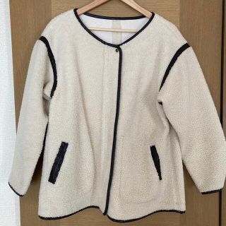 Sonny Label フェイクムートン コート 美品