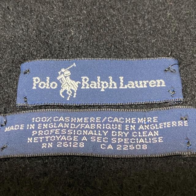 POLO RALPH LAUREN(ポロラルフローレン)のポロラルフローレン マフラー - 黒 レディースのファッション小物(マフラー/ショール)の商品写真