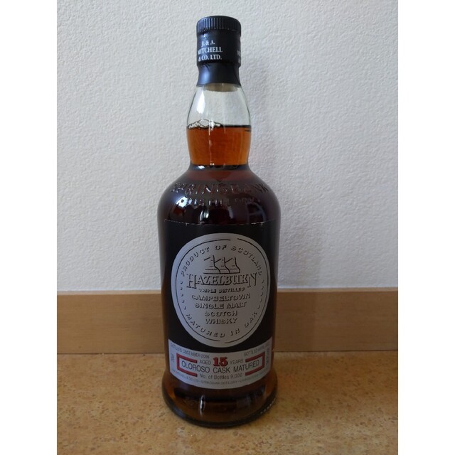 ヘーゼルバーン 15年 シェリーウッド 700ml 54.2% キャンベルタウン ヘーゼルバーン 15年 シェリーウッド 700ml 54.2% キャンベルタウン